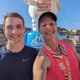 Tom Palamar and Jenny Crawshaw - Running Coach